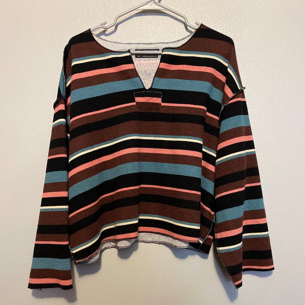 Urban Outfitters medium stripped blouse.